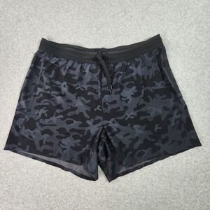 Ten Thousand Session Shorts Mens Size XXL Black Camo Side Zip Pocket Drawstring
